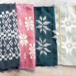 Thai Handwoven stripe cotton fabrics
