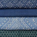 Thai Handwoven stripe cotton fabrics